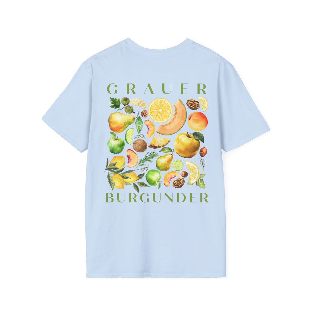 Grauer Burgunder Sortenrein T-Shirt